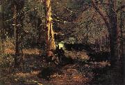 Winslow Homer A Skirmish in the Wilderness Sweden oil painting artist